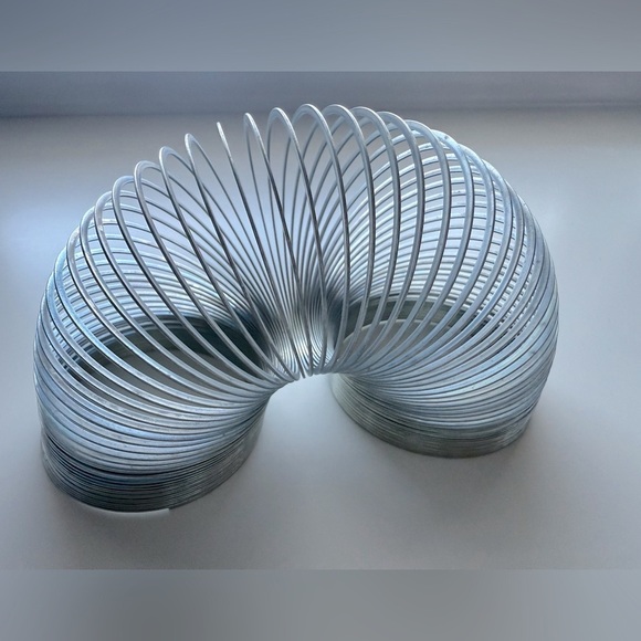 Other - Vintage Original Silver Metal Slinky
